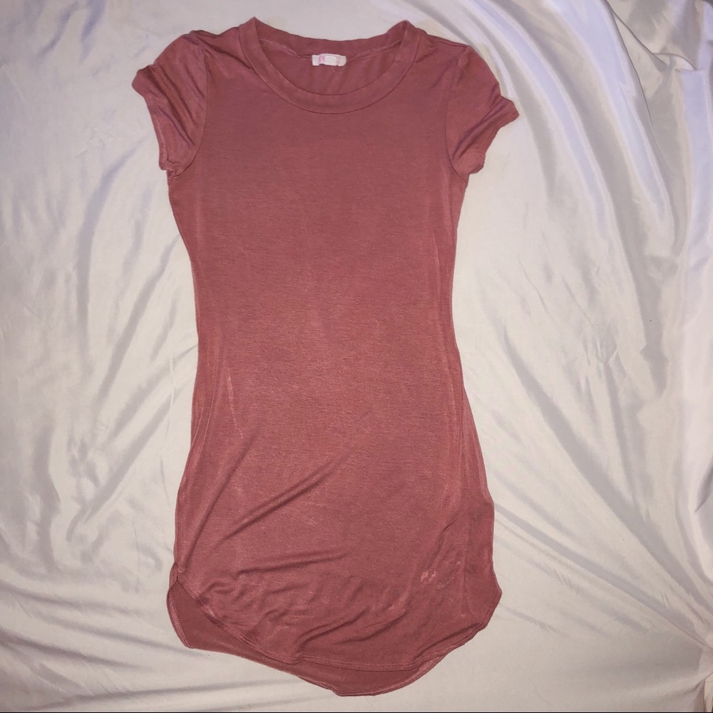 pink bodycon dress